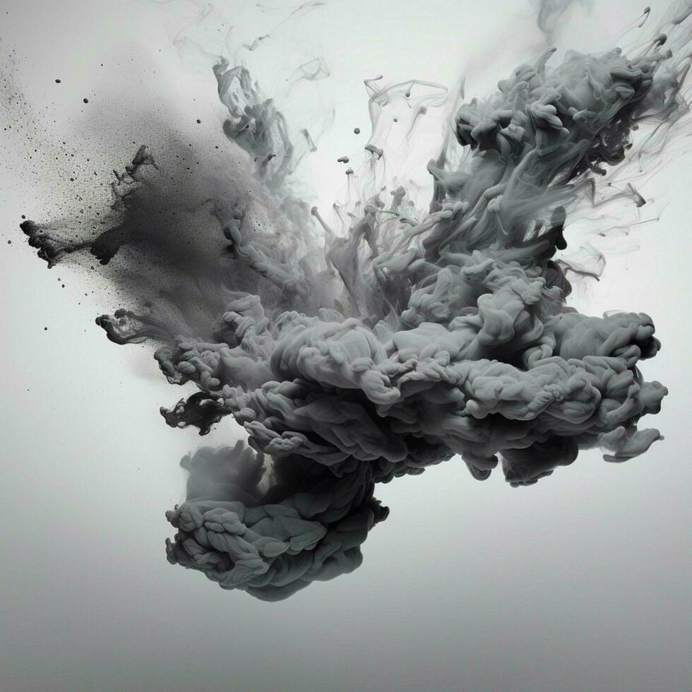 gray color splash photo