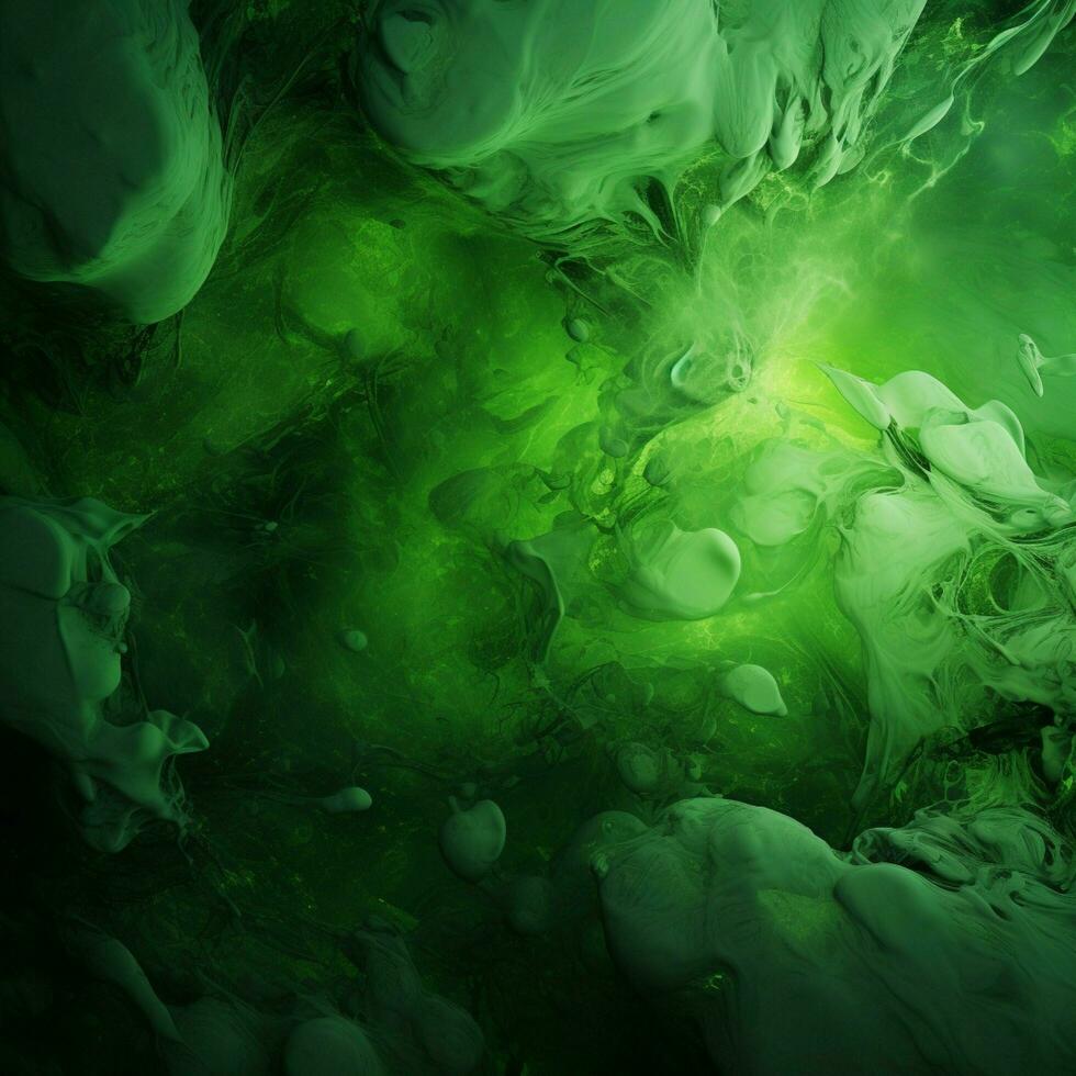 green color splash photo