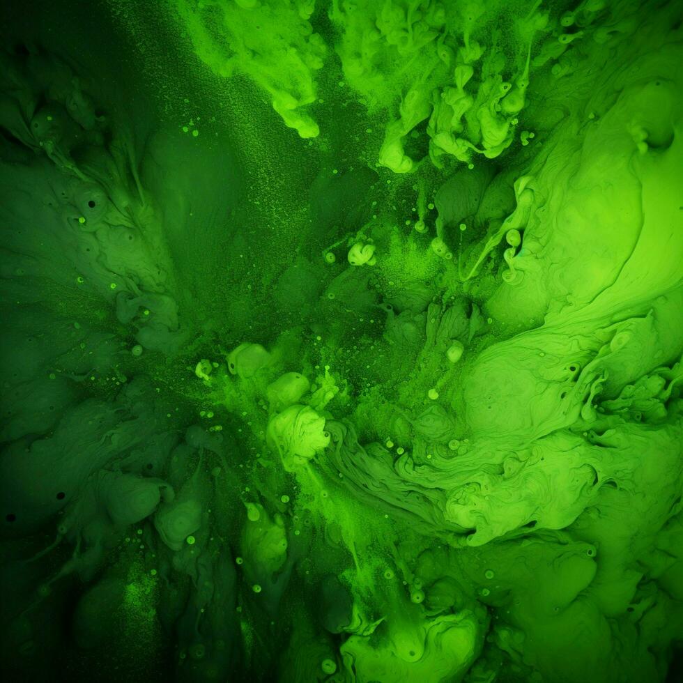 green color splash photo