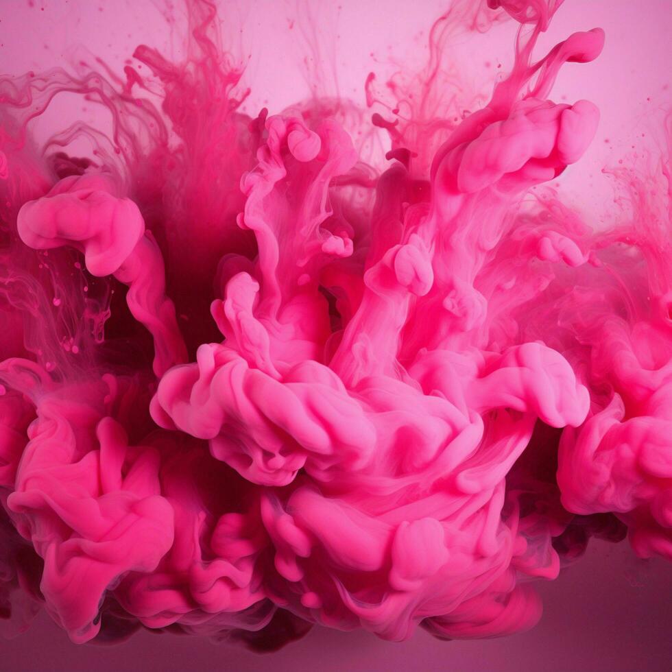 hot pink color splash photo