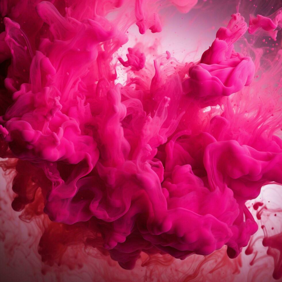 hot pink color splash photo