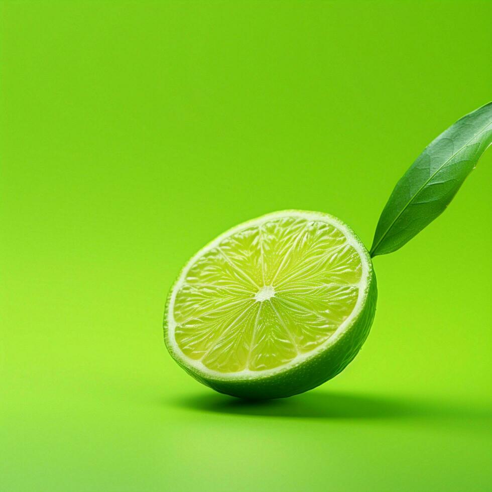 lime Minimalist wallpaper photo
