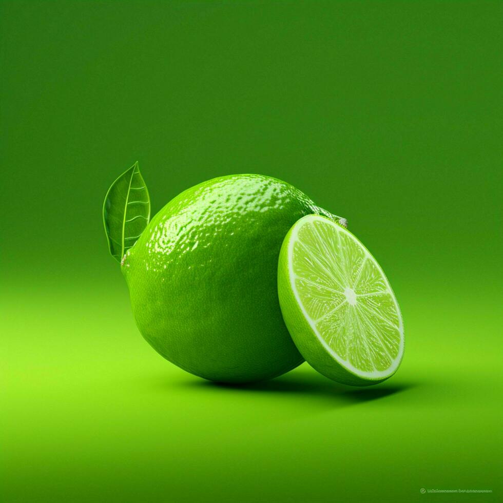 lime Minimalist wallpaper photo