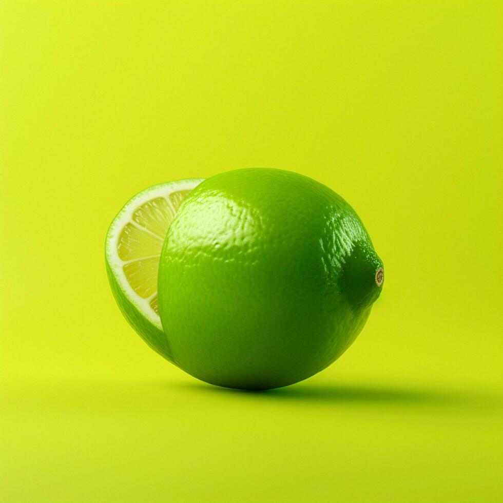 lime Minimalist wallpaper photo