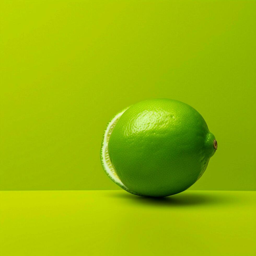lime Minimalist wallpaper photo