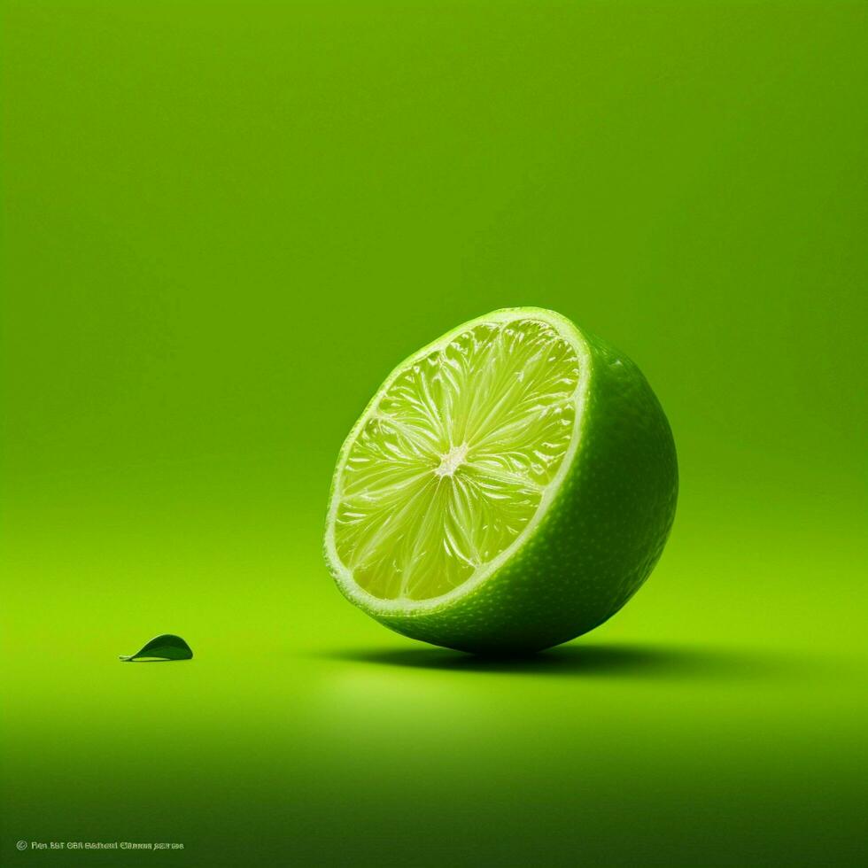 lime Minimalist wallpaper photo