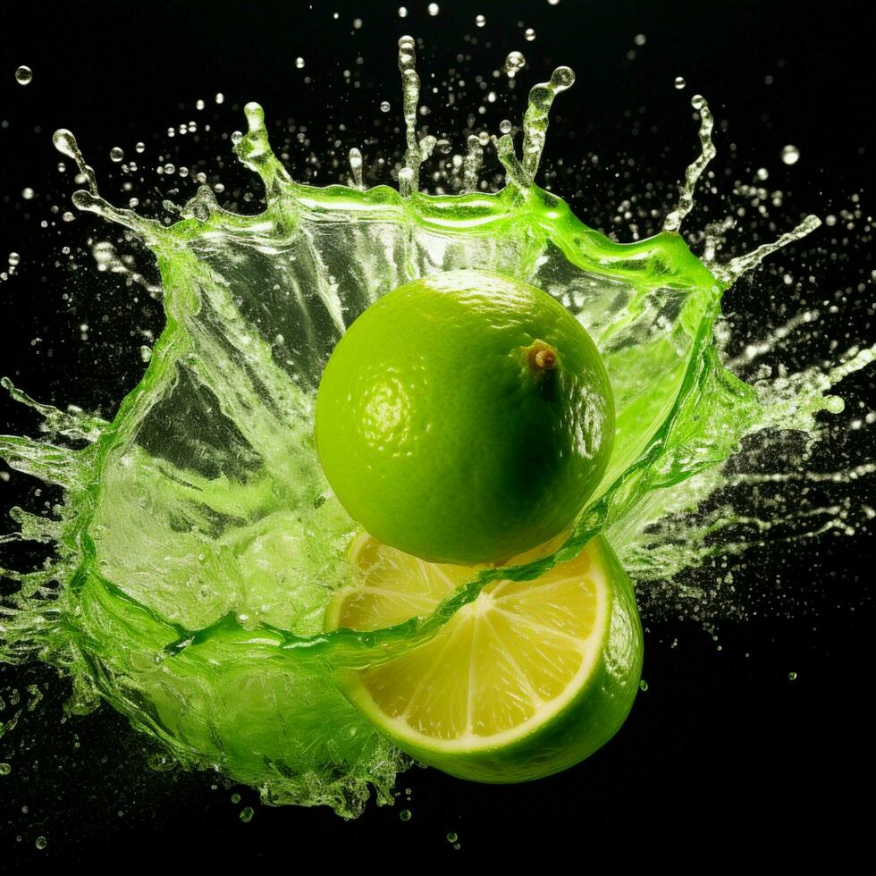 lime color splash 30619548 Stock Photo at Vecteezy