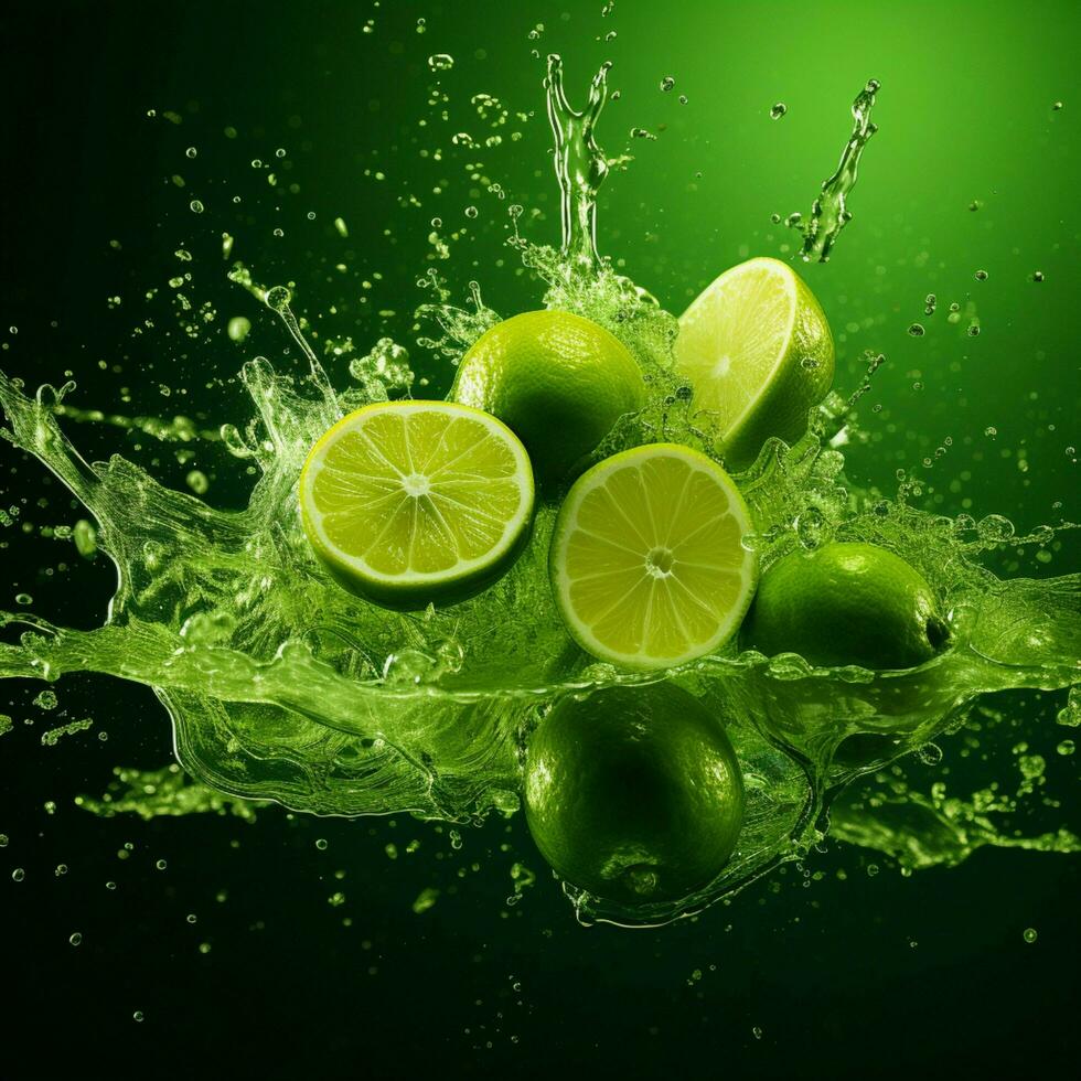 lime color splash 30619554 Stock Photo at Vecteezy