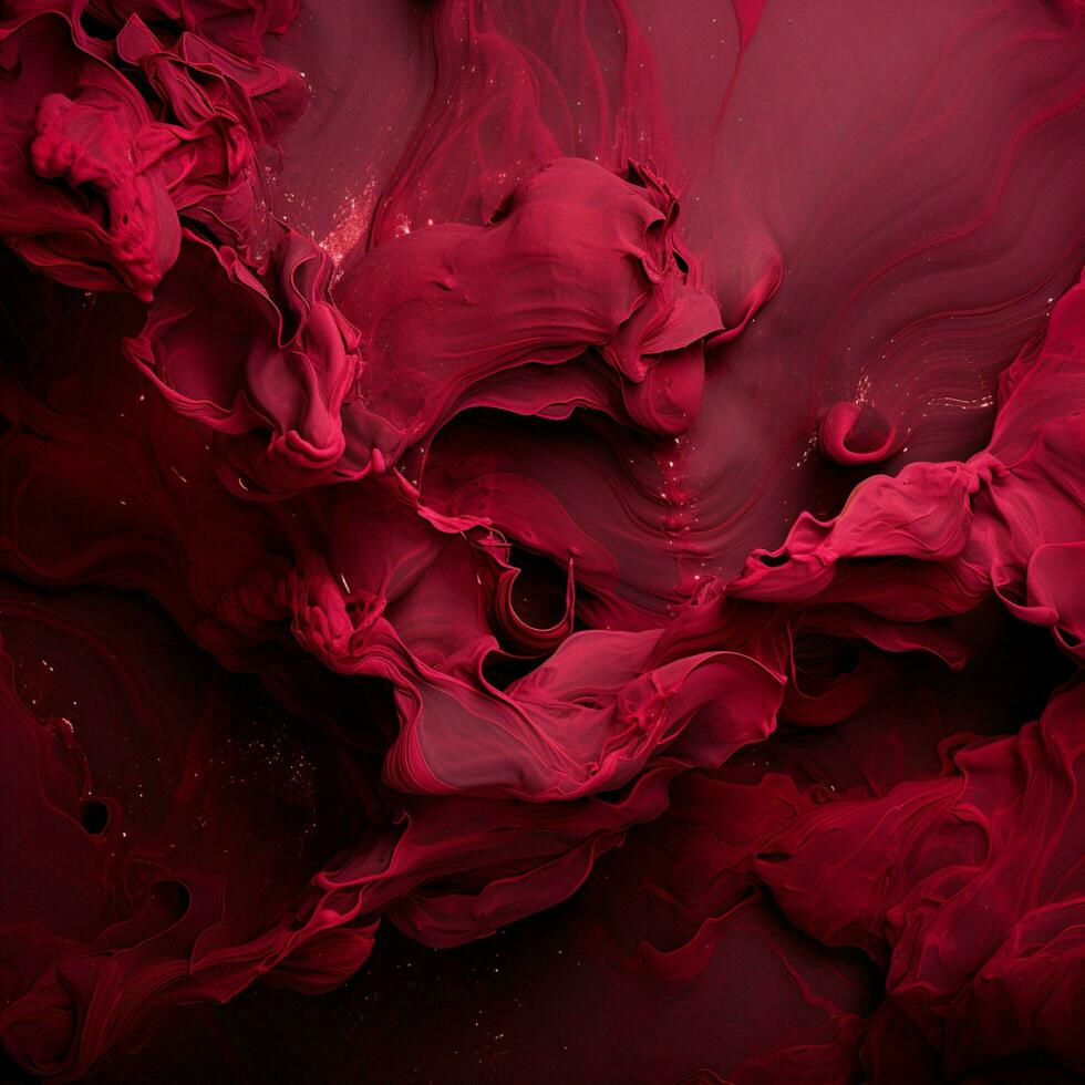 maroon color splash photo