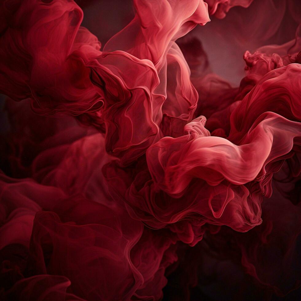 maroon color splash photo