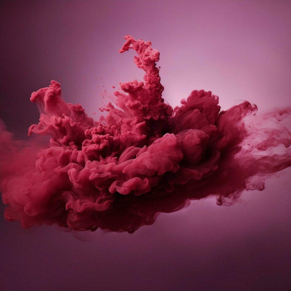 maroon color splash photo