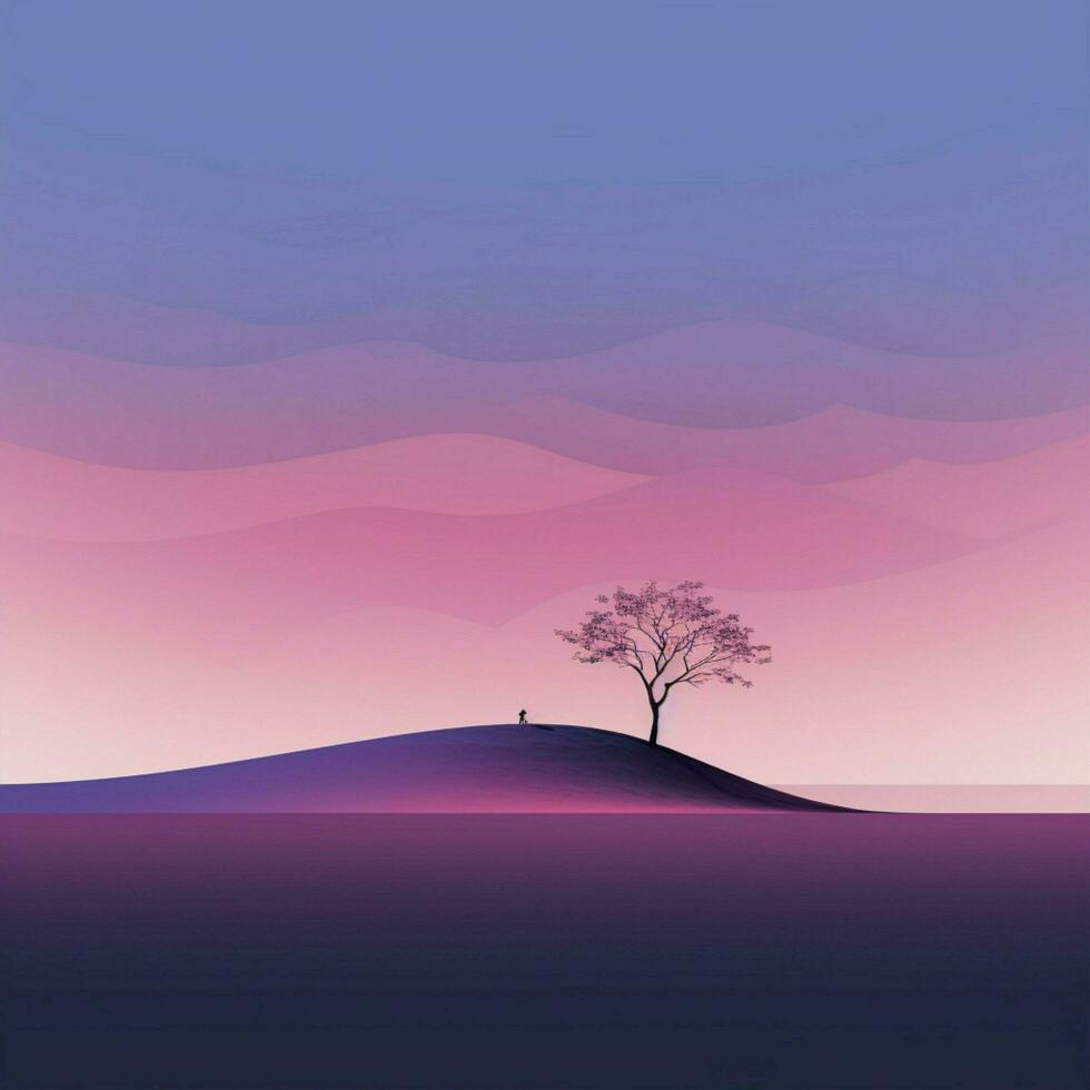 megenta Minimalist wallpaper photo