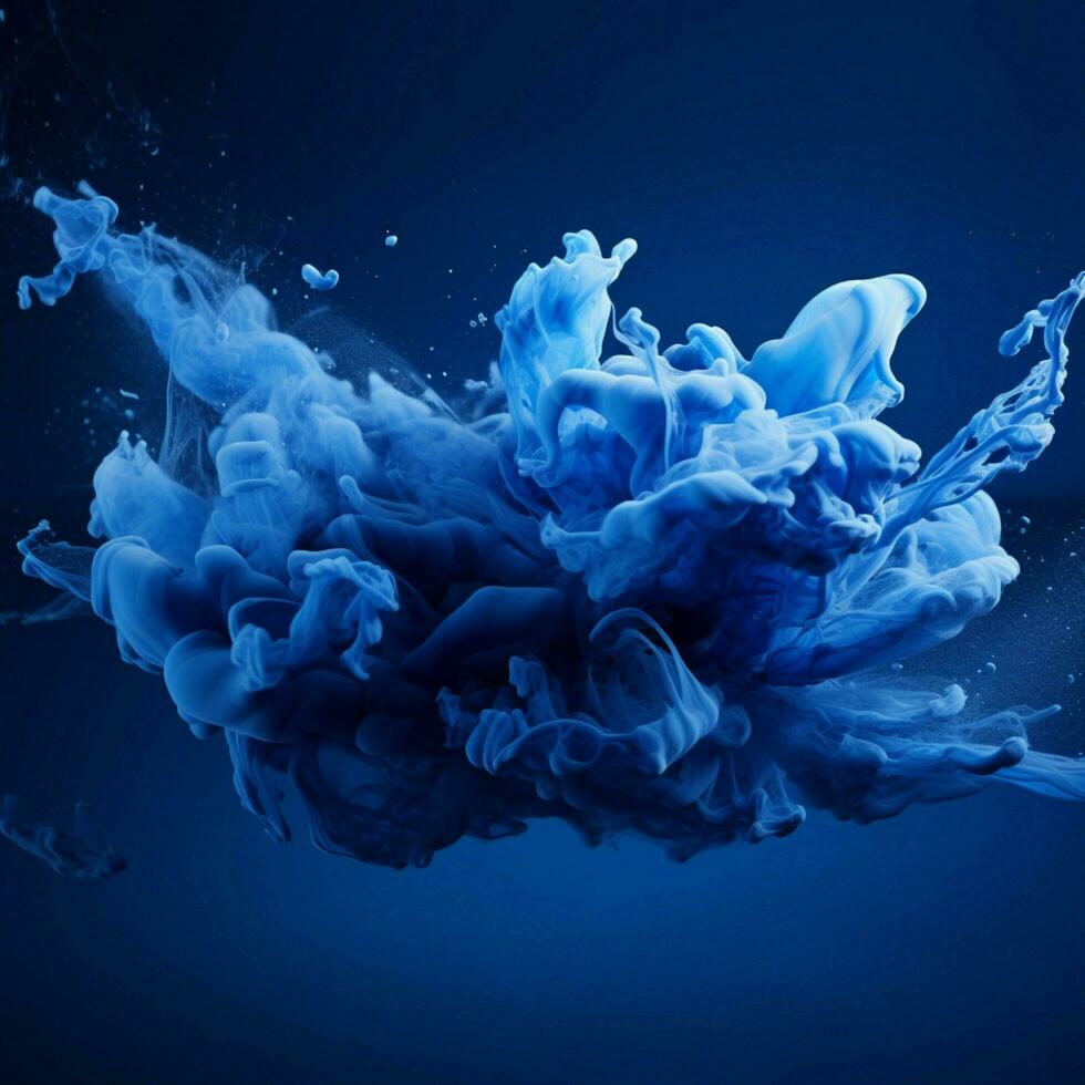 navy blue color splash photo