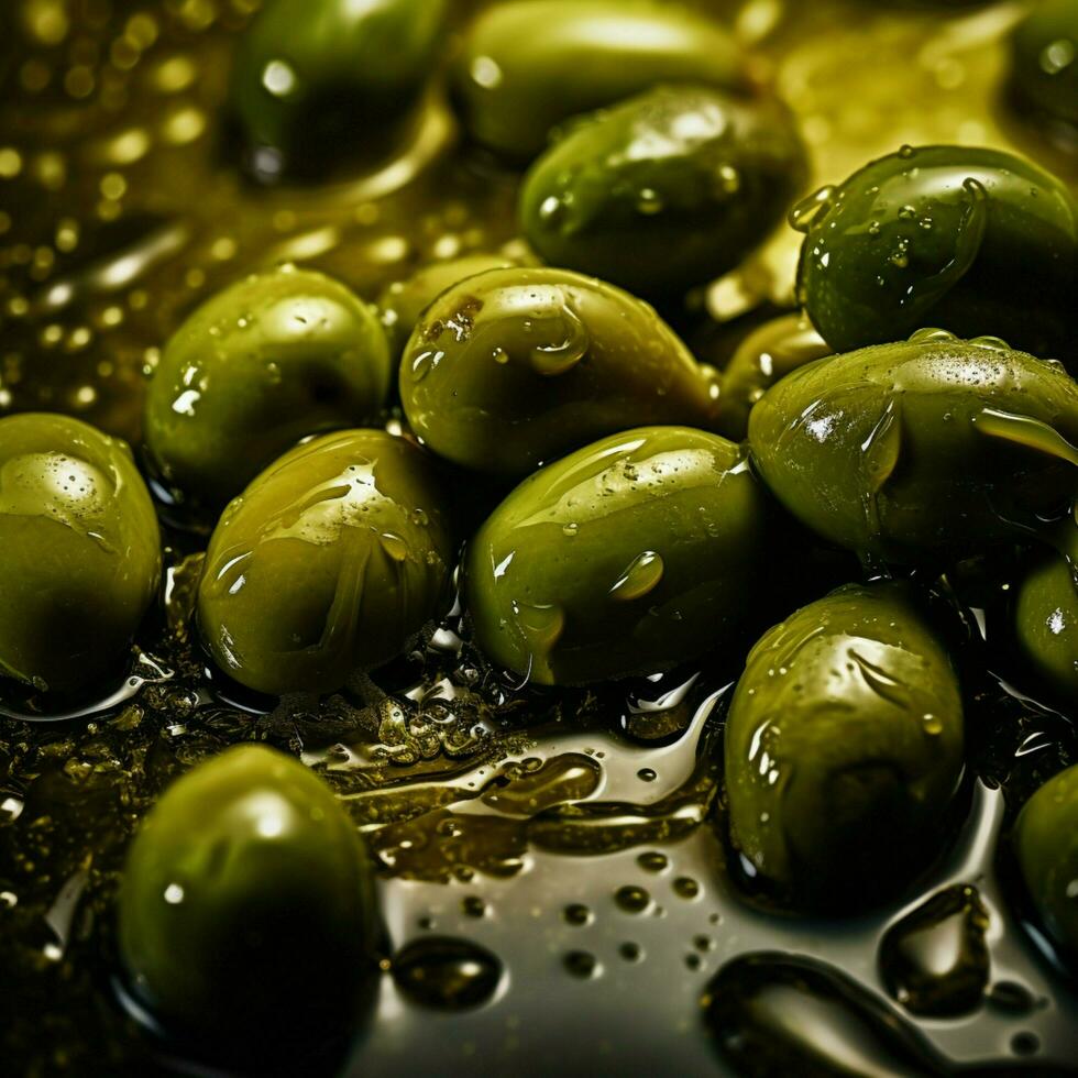 olive color splash photo