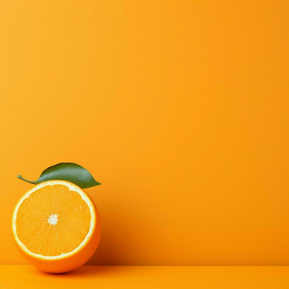 orange Minimalist wallpaper photo