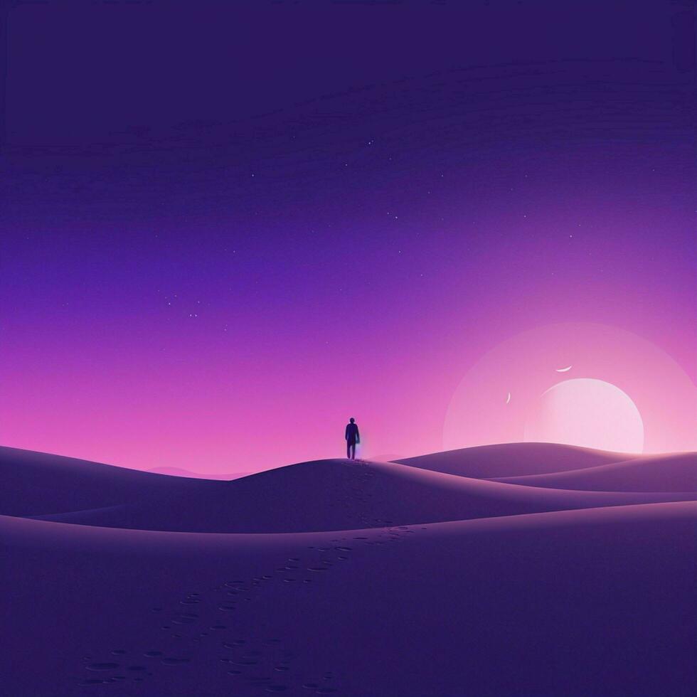 purple Minimalist wallpaper photo