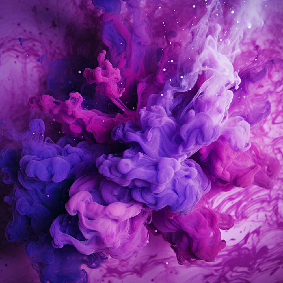 purple color splash photo