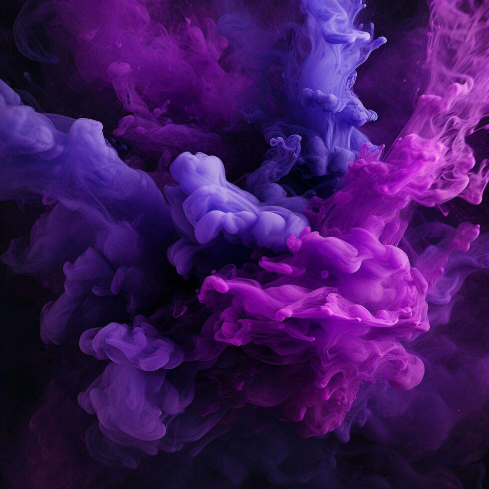 purple color splash photo