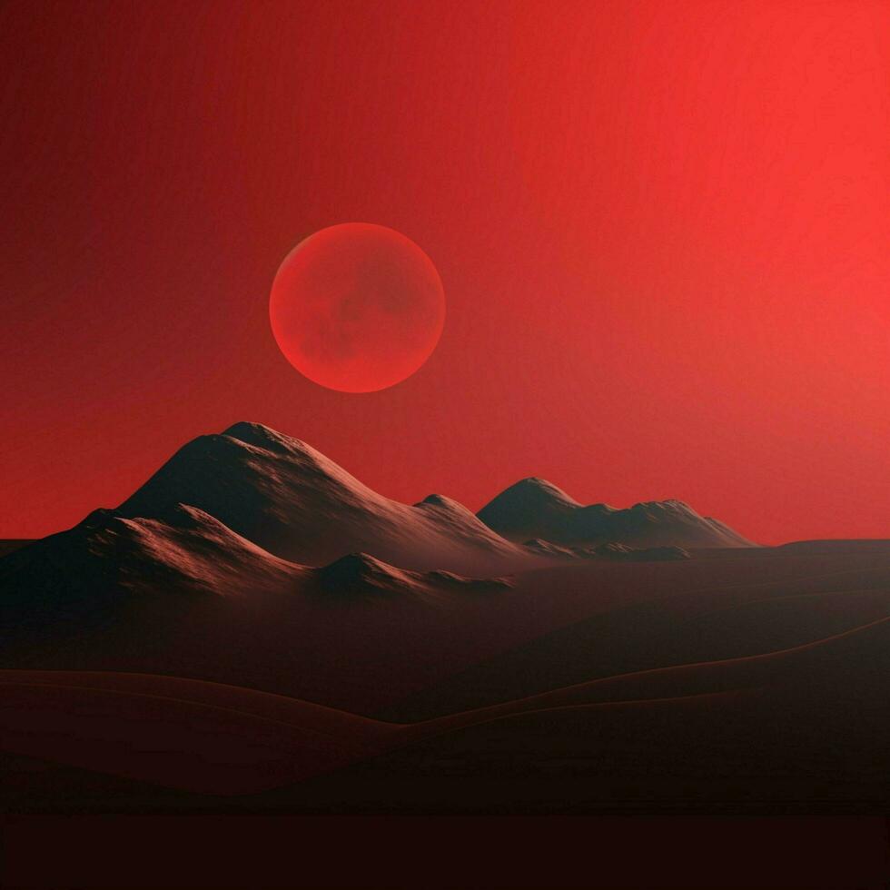 red Minimalist wallpaper photo