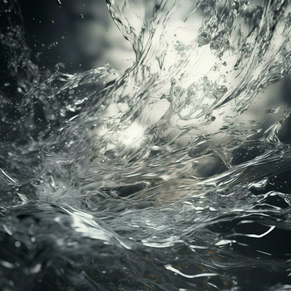 silver color splash photo