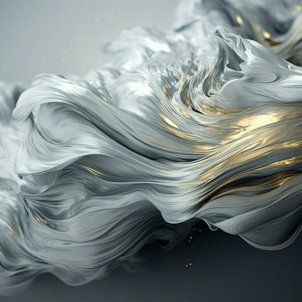 silver color splash photo