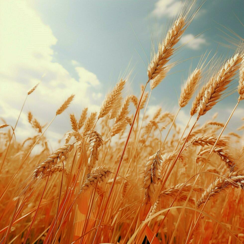 wheat color color splash photo