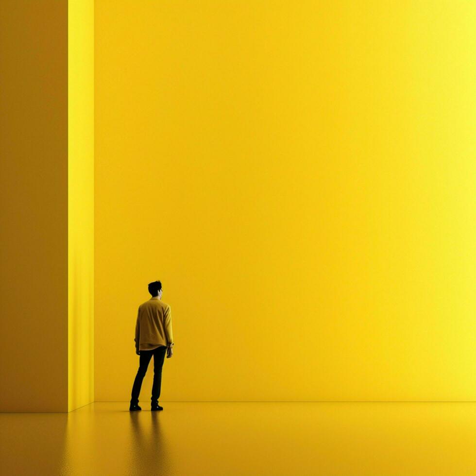 yellow Minimalist wallpaper photo