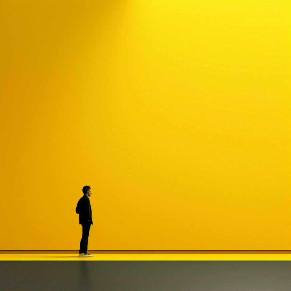 yellow Minimalist wallpaper photo