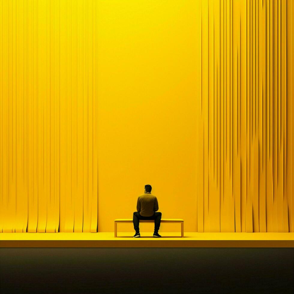 yellow Minimalist wallpaper photo