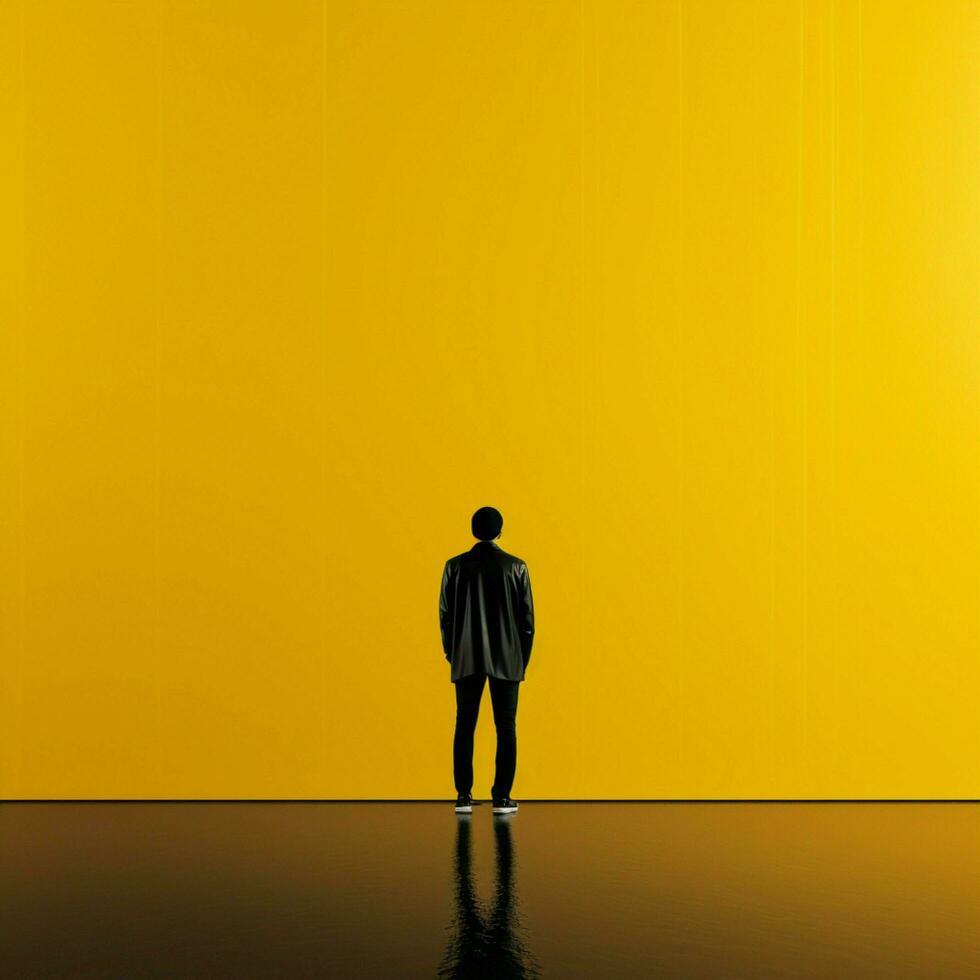 yellow Minimalist wallpaper photo