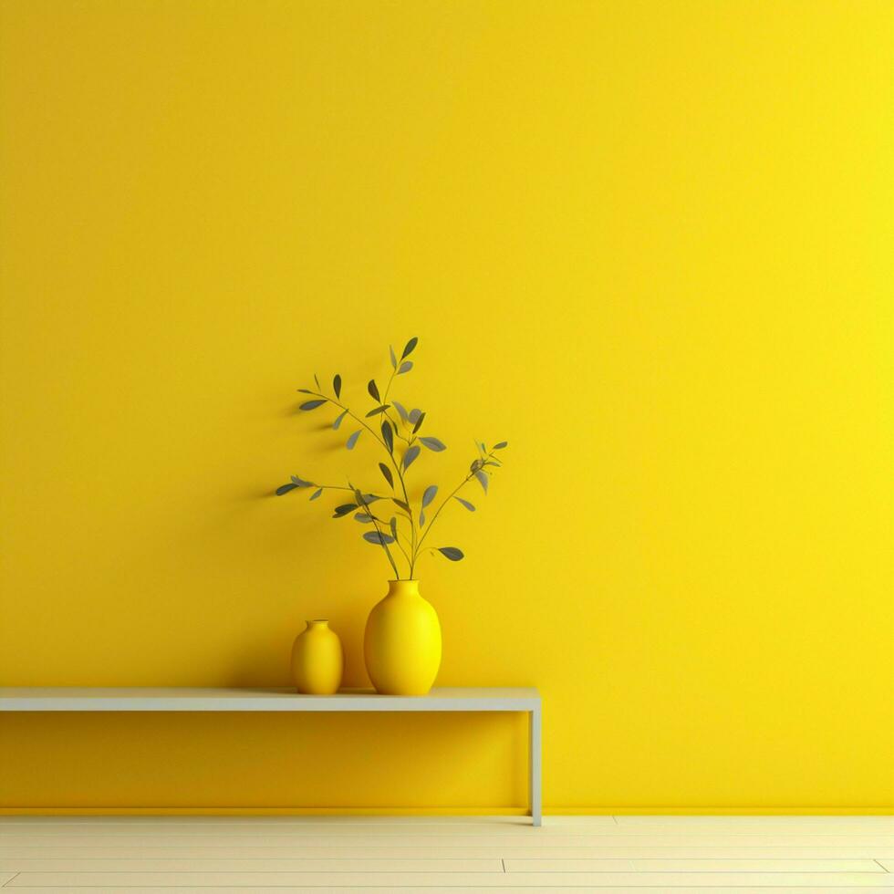 yellow Minimalist wallpaper photo