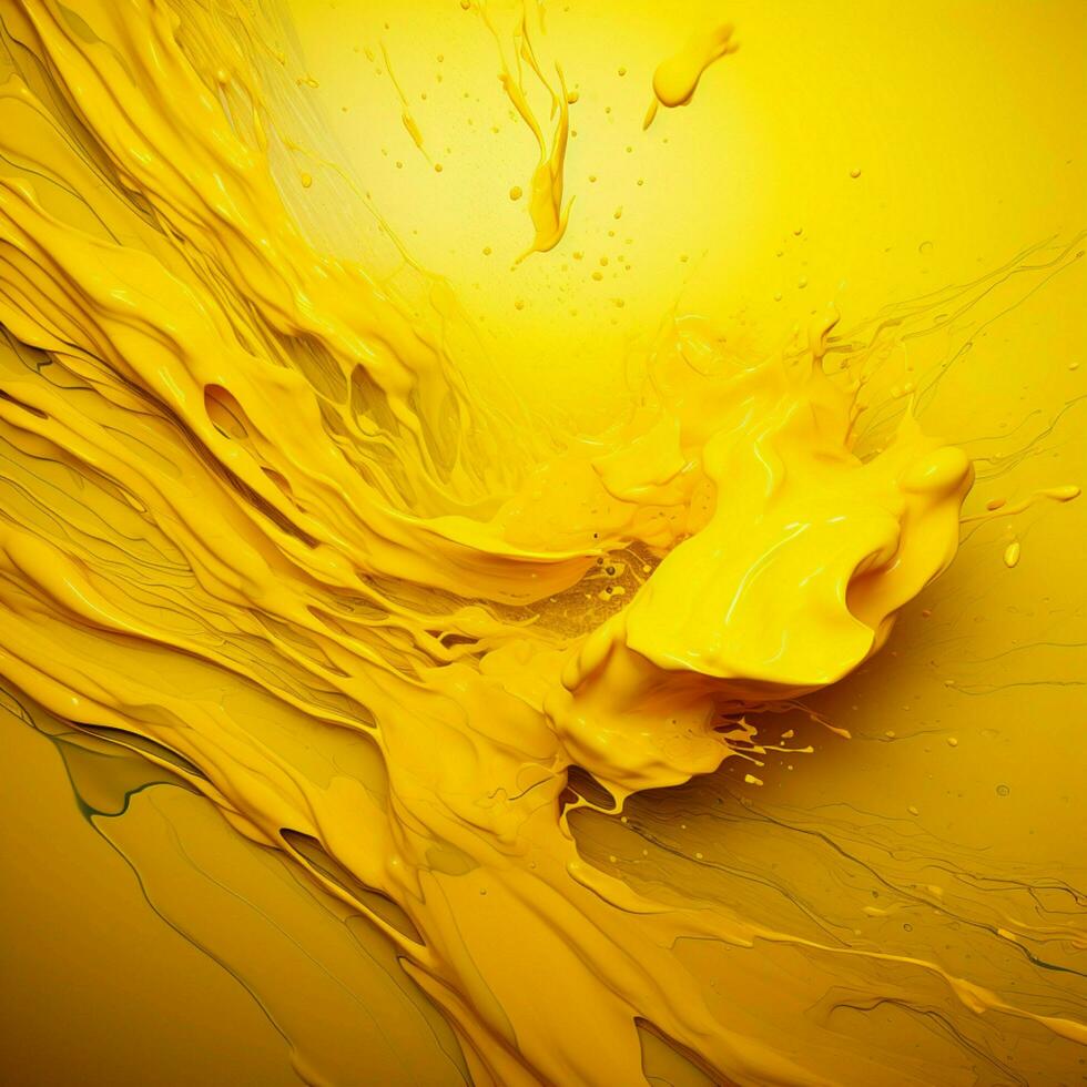 yellow color splash photo