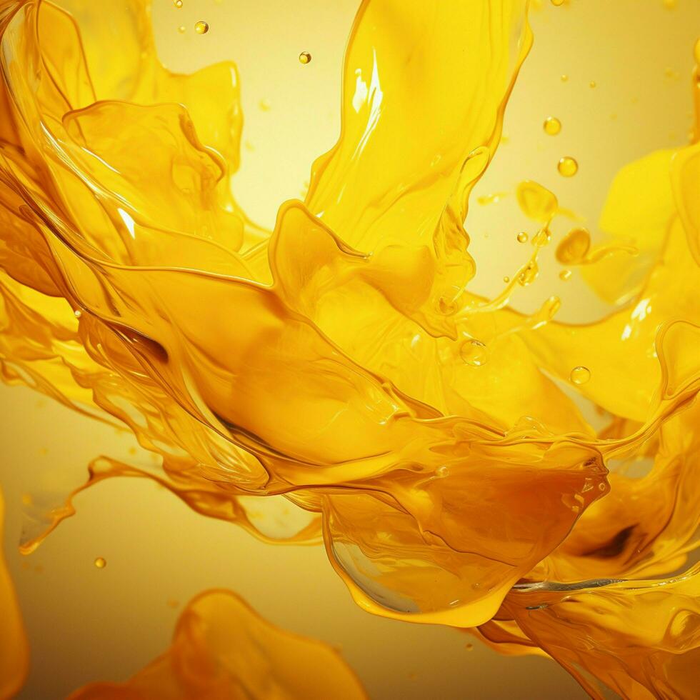 yellow color splash photo