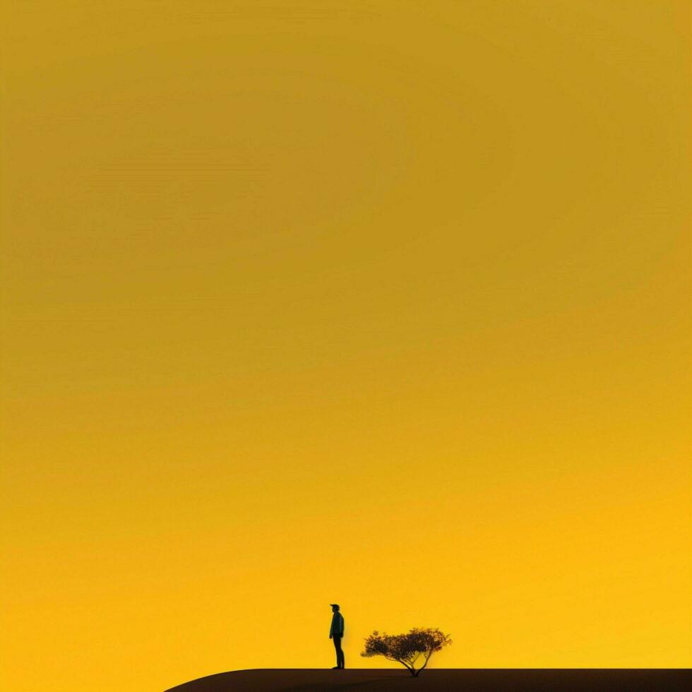 yellow Minimalist wallpaper photo