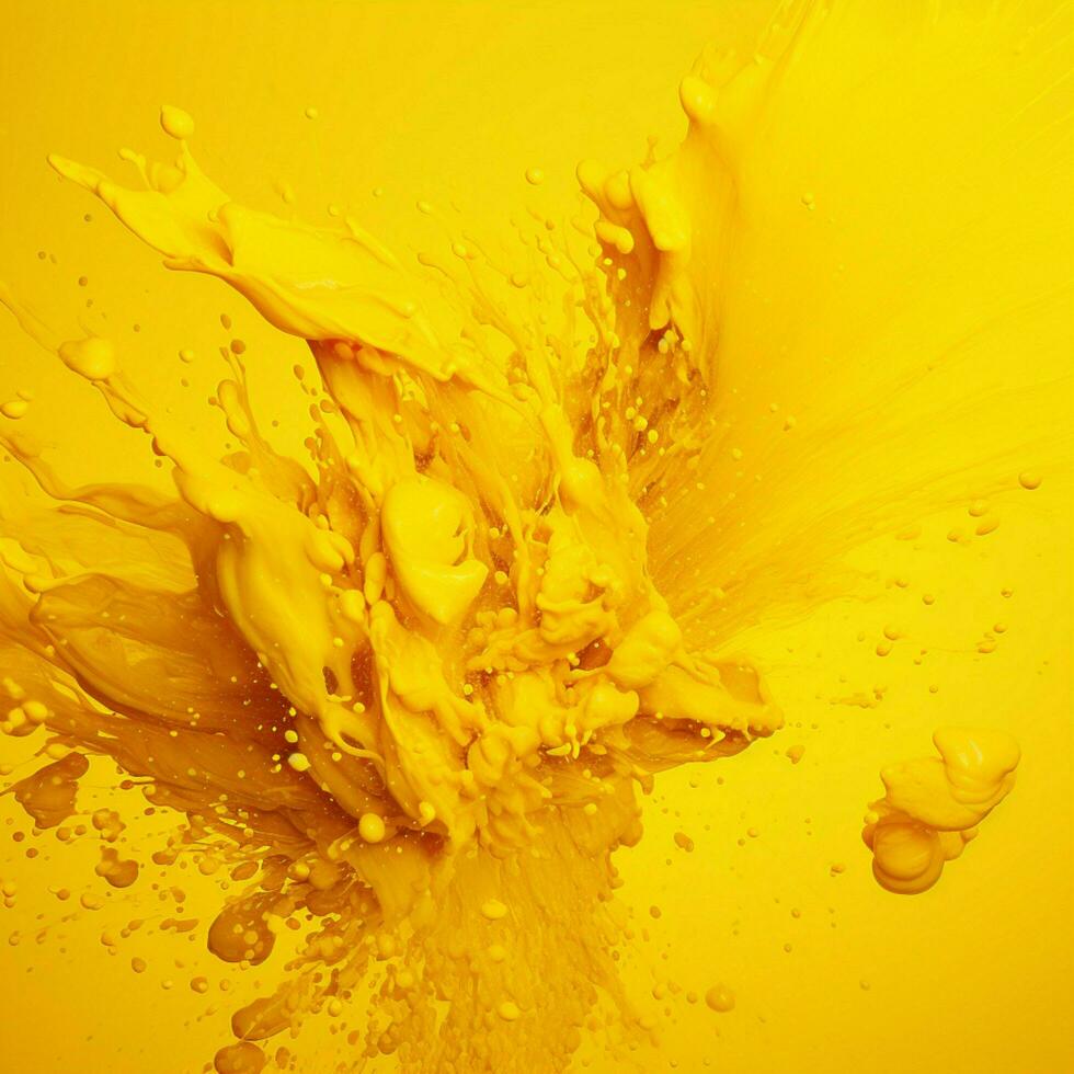 yellow color splash photo
