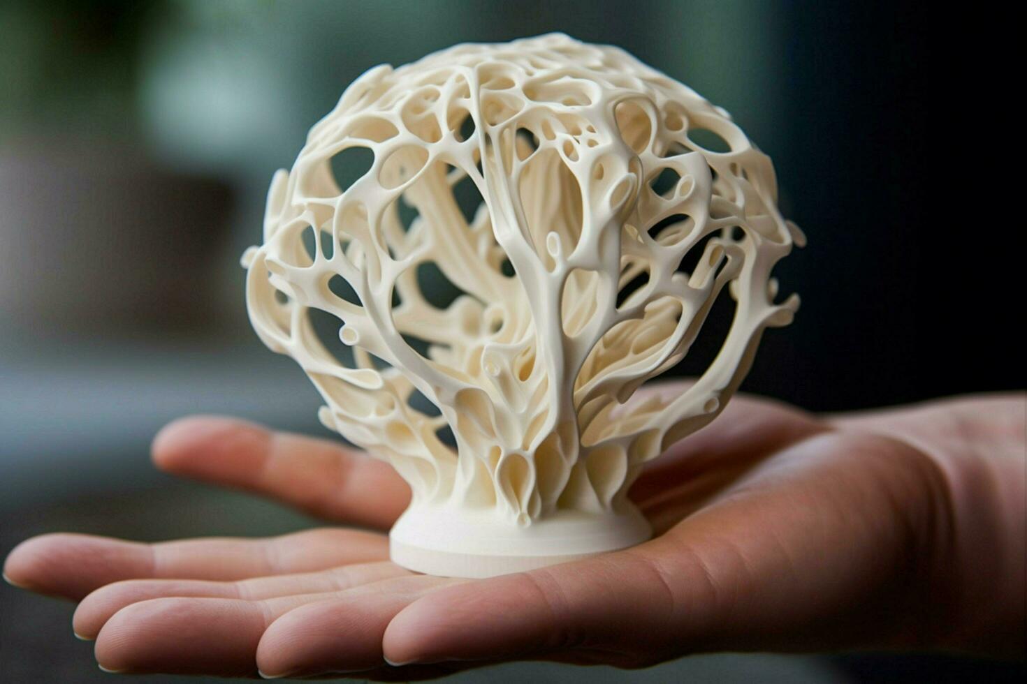 A 3D printed gift designed and created by the AI photo