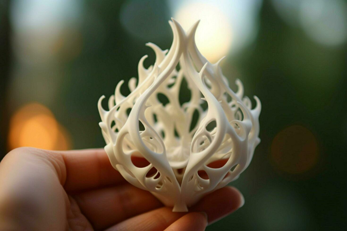 A 3D printed gift designed and created by the AI photo