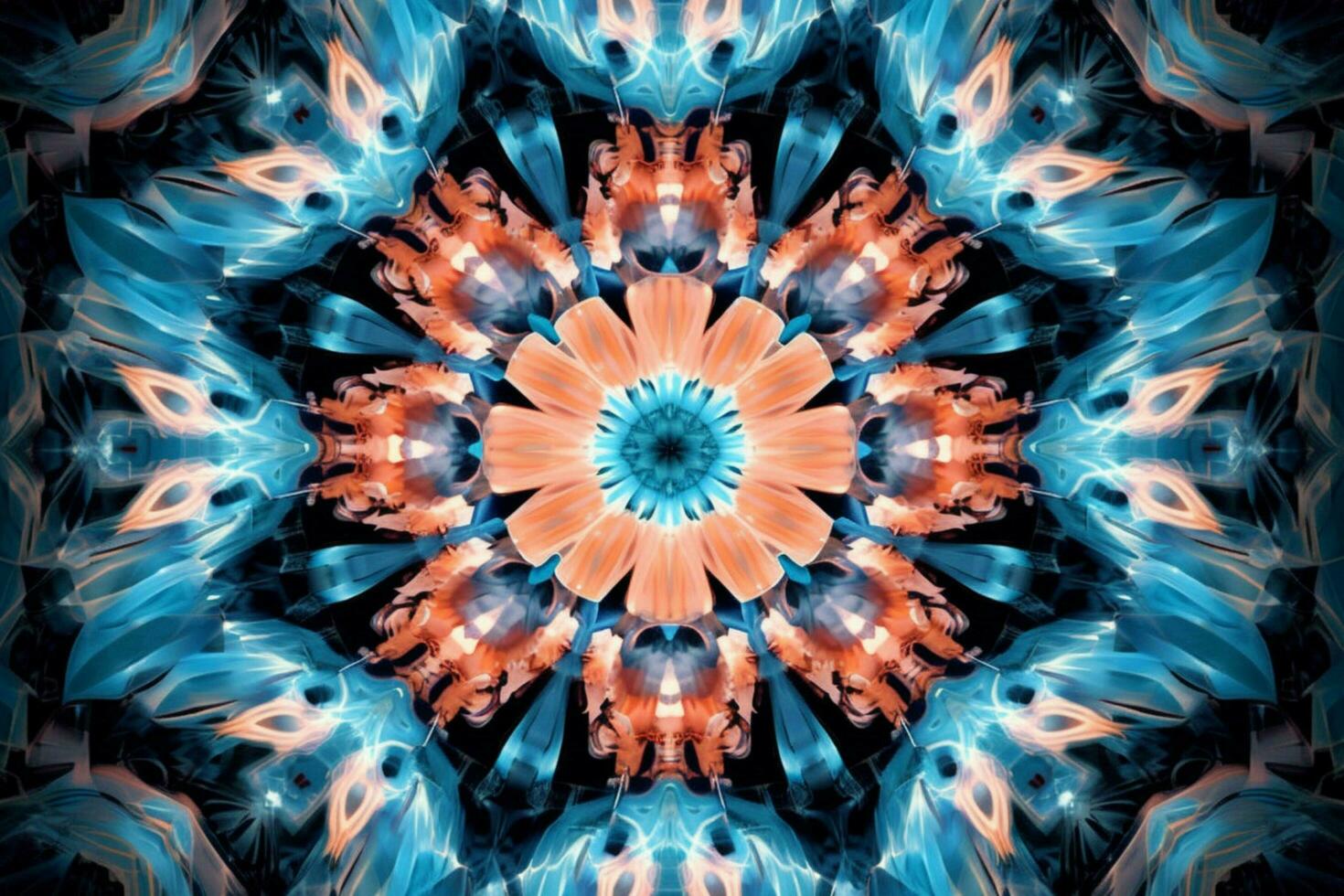 A classic kaleidoscope photo