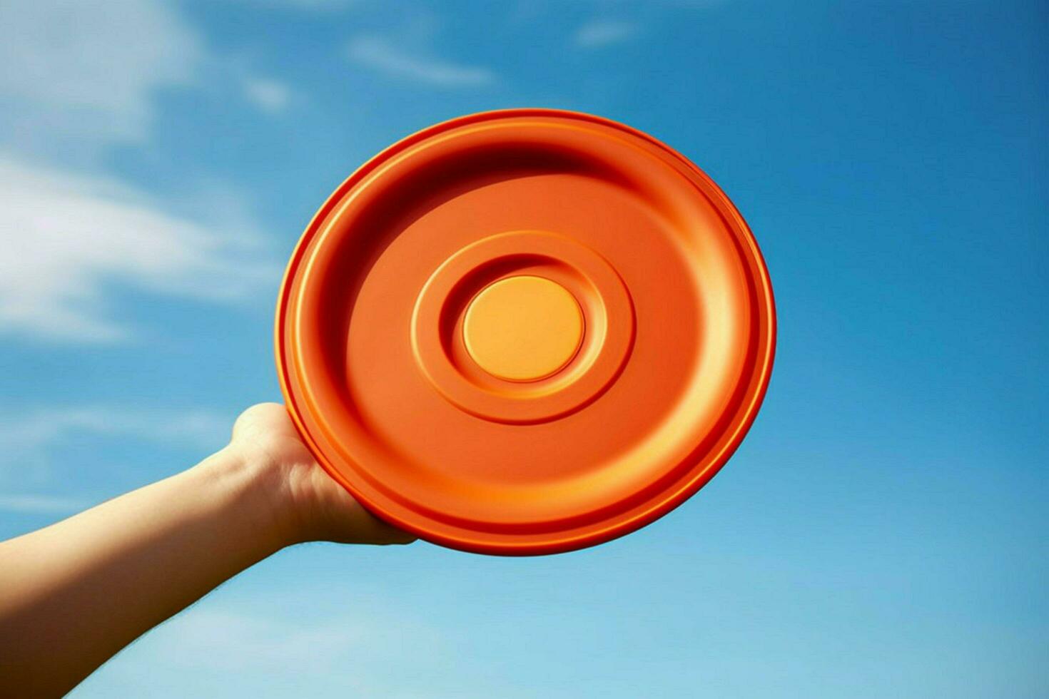 A flying disc for frisbee fun photo