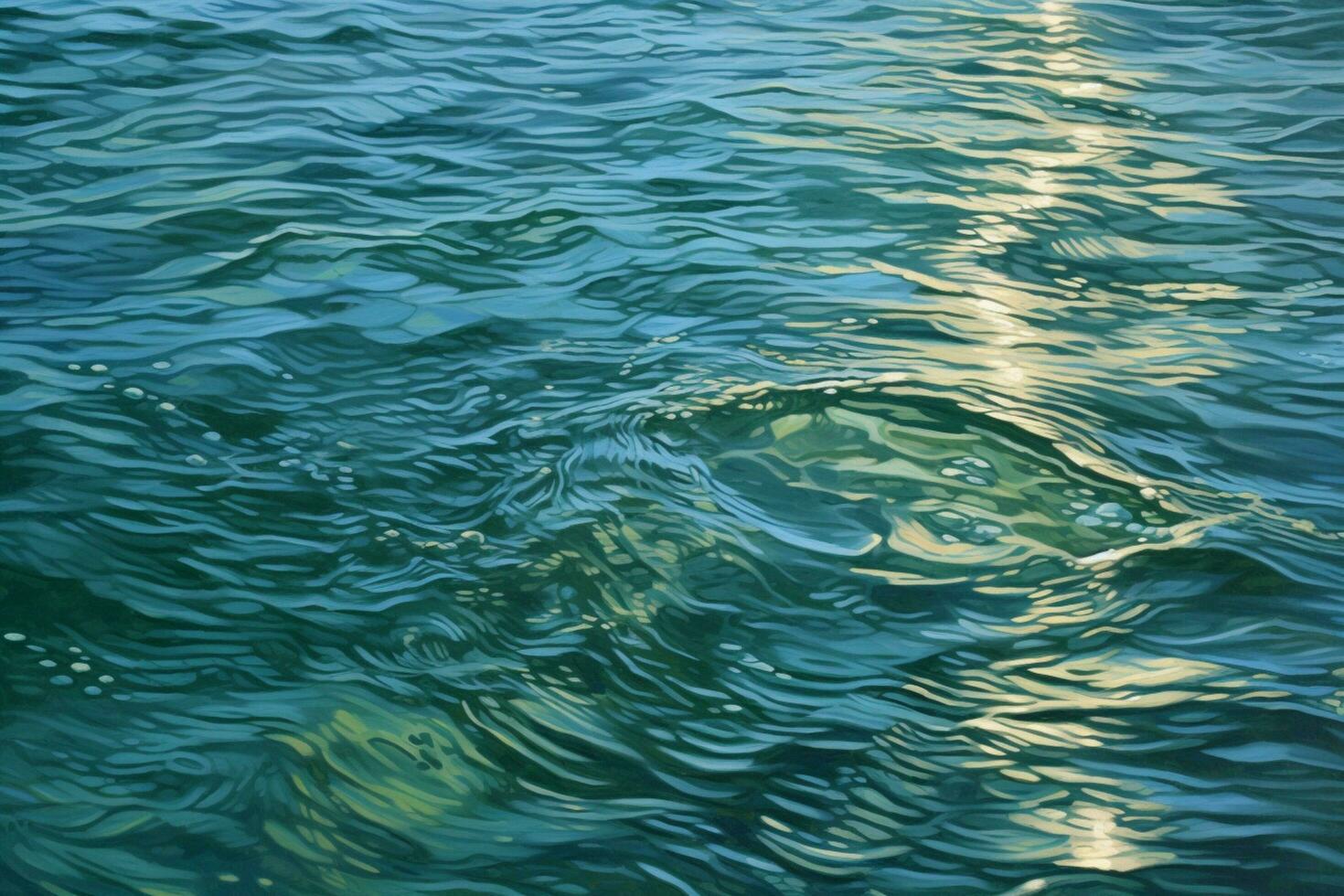 A gentle breeze ripples the surface of the water 30622994 Stock Photo