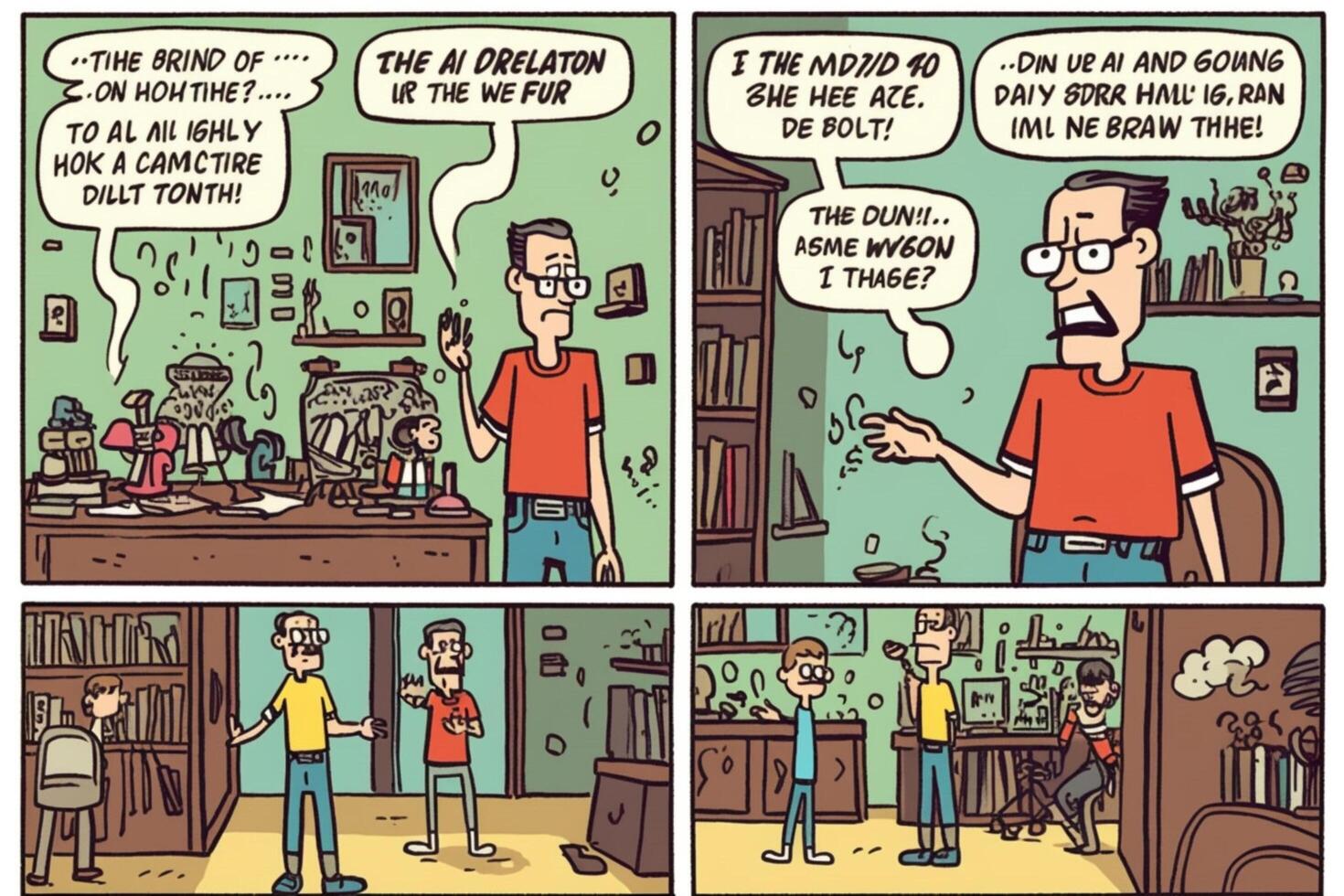 A Graphic Comic Strip Celebrating Dad 30623015 Stock Photo At Vecteezy A Graphic Comic Strip Celebrating Dad 30623015 Stock Photo At Vecteezy