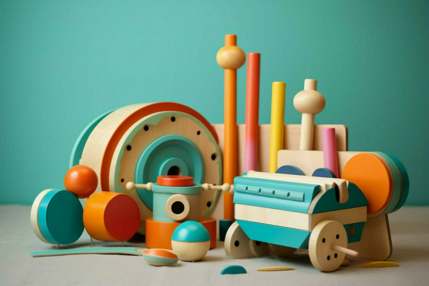 A musical instrument set for kids photo