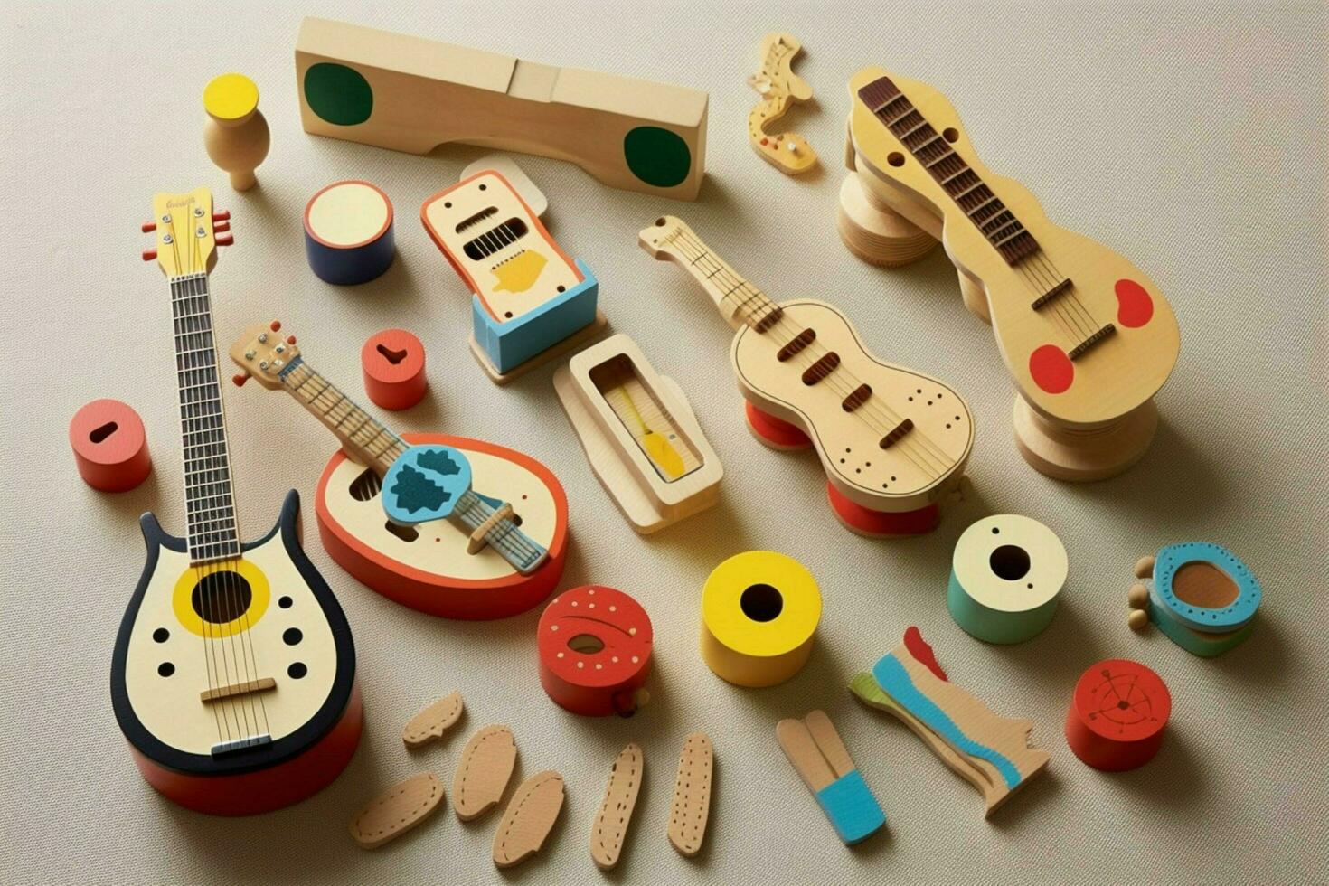 A musical instrument set for kids photo