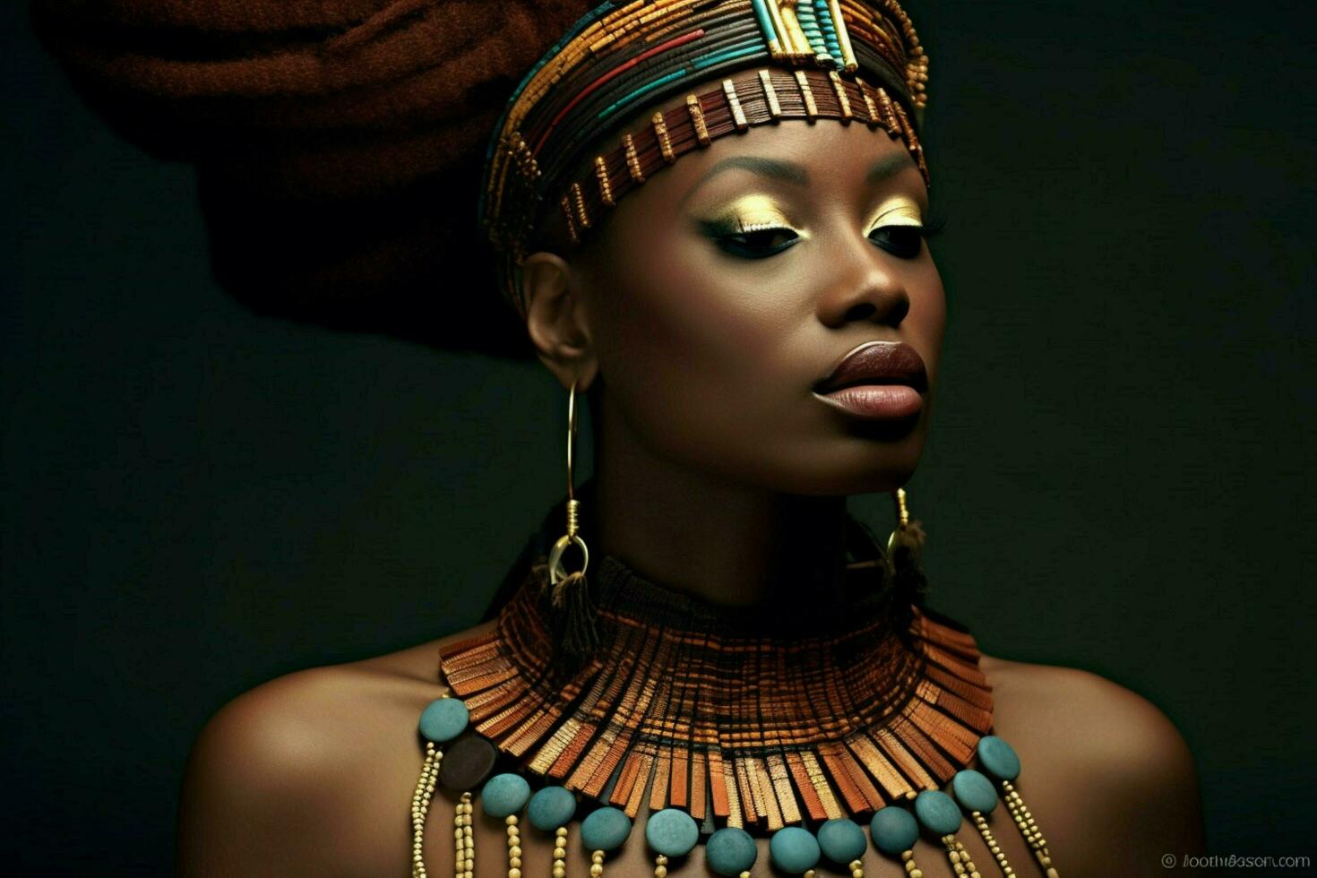 African-inspired jewelry and accessories design photo