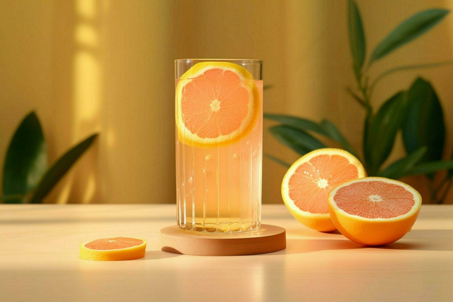 Citrus soda image hd photo