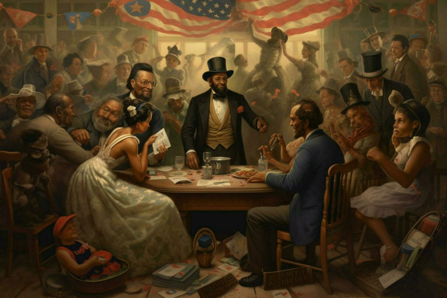 Commemorating the Emancipation Proclamation photo