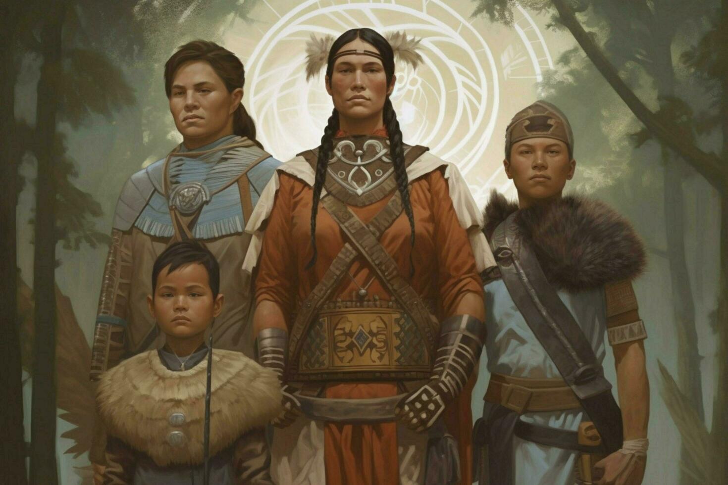 Honoring the bravery of ancestors photo