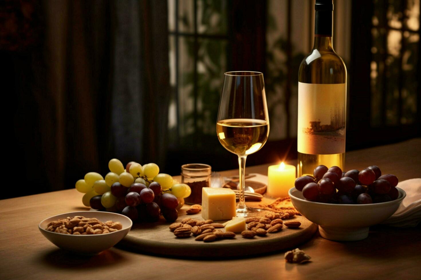 Photorealistic Product shot Food photography Wine photo