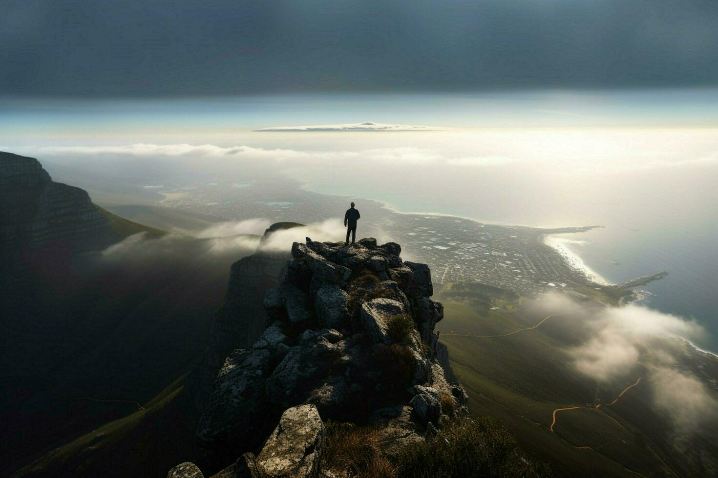 The breathtaking view from atop Table Mountain photo