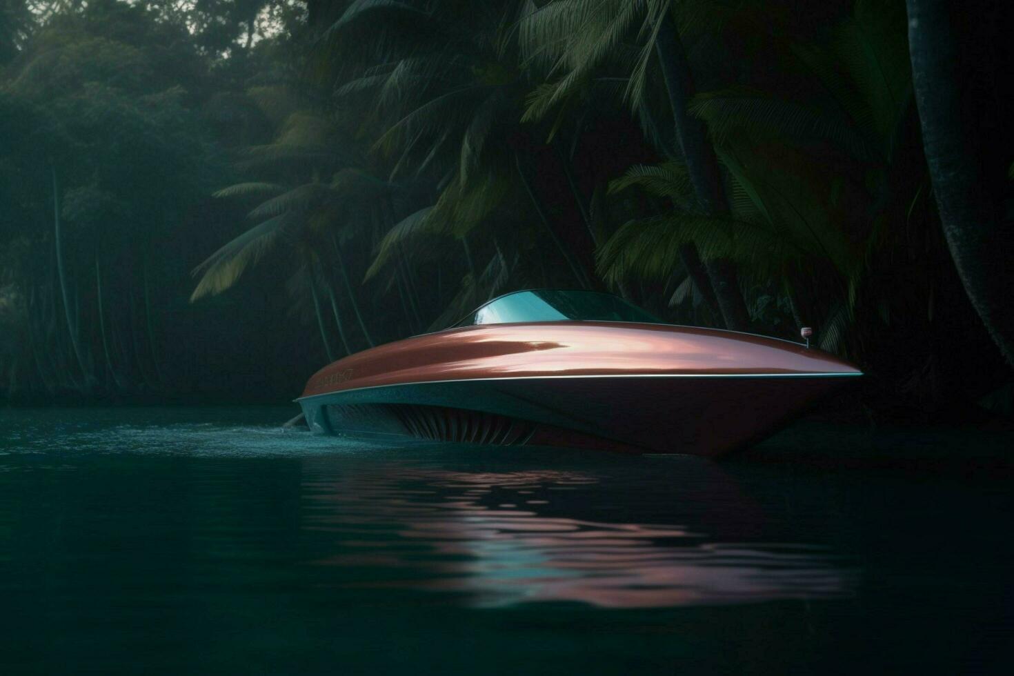 The hum of a not-so-distant speedboat photo